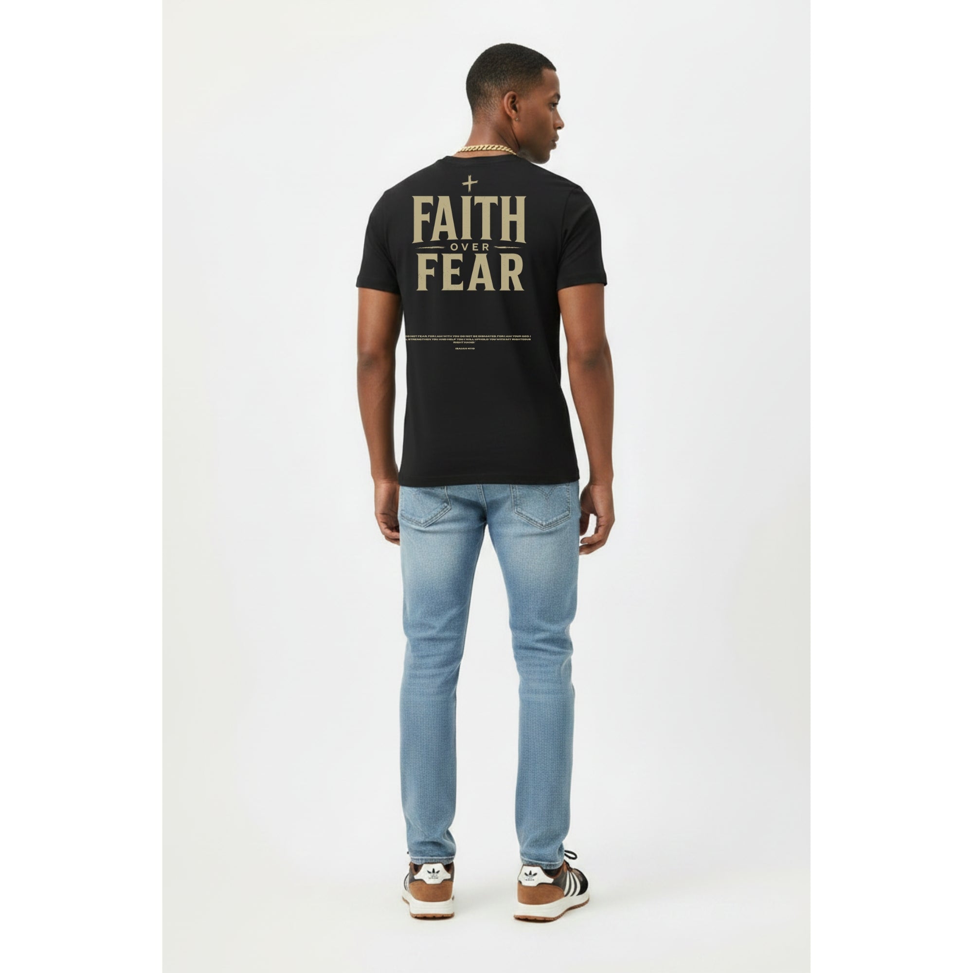 Faith Over Fear Tee – by Mélo