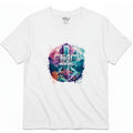 Classic Fit Faith Can Move Mountains Tee – White