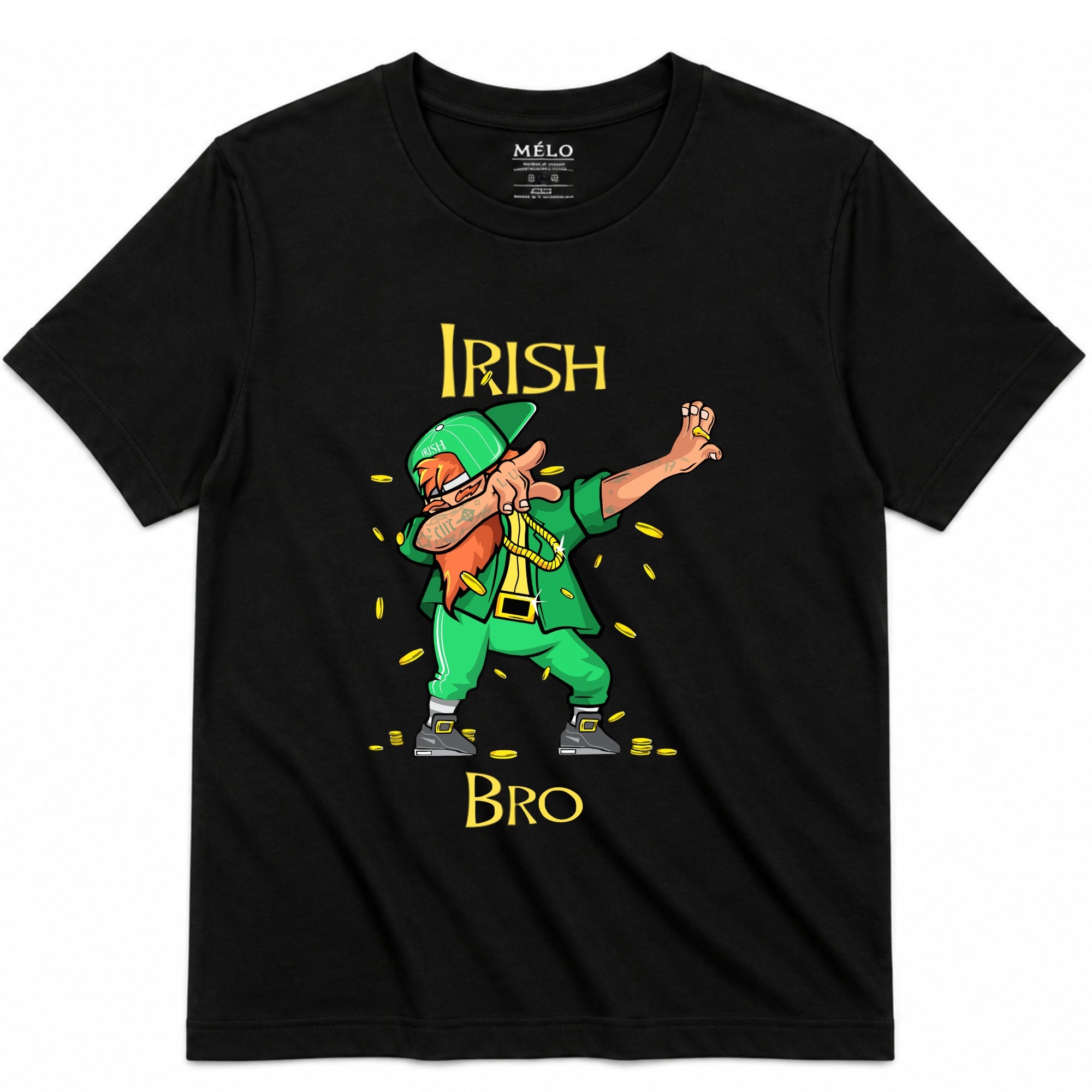 Classic Fit Irish Bro Tee – Black