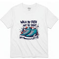 Classic Fit Walk by Faith Tee – White