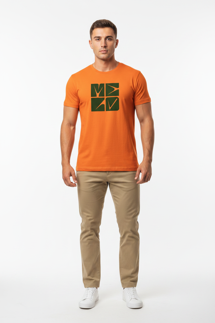 Abstract Mélo – Orange – Strong Model