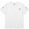 Argentina Soccer Tee – front view showing soccer ball with Argentina flag trail chest graphic