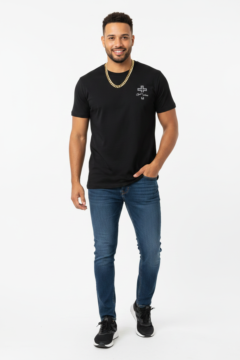 God's Plan Tee – Medium Build Light Brown Male