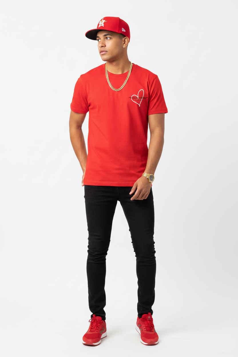 Guard Your Heart – Red – Chain + Watch
