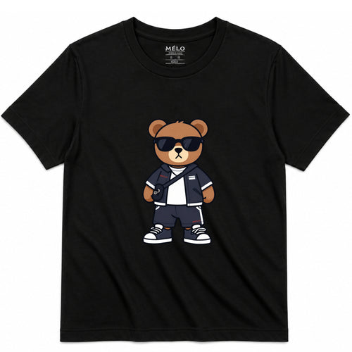 Classic Fit "Mélo Bear" Tee – by Mélo