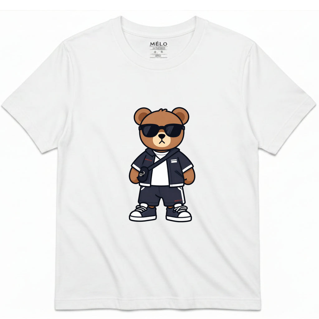 Classic Fit "Mélo Bear" Tee – by Mélo