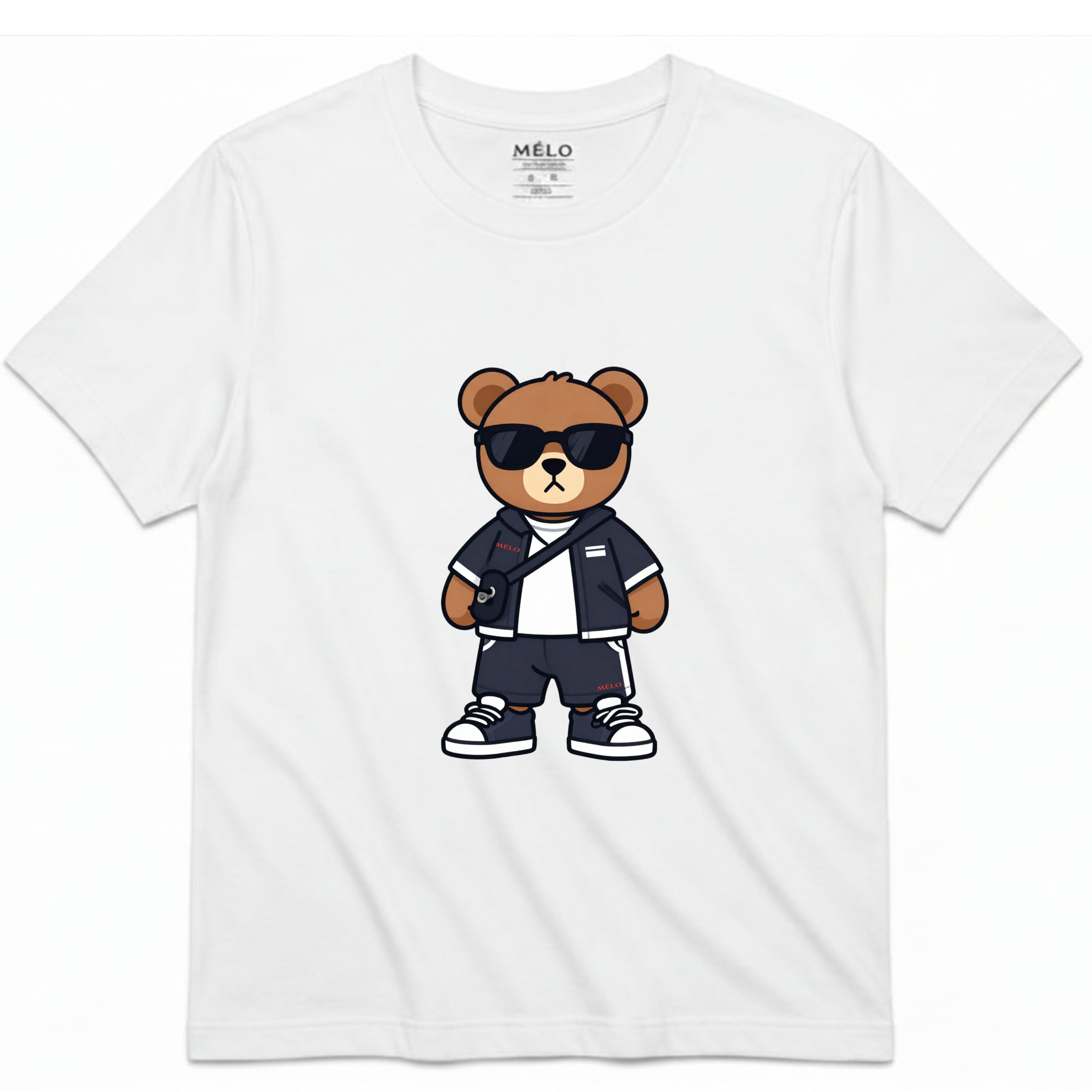 Classic Fit "Mélo Bear" Tee – by Mélo