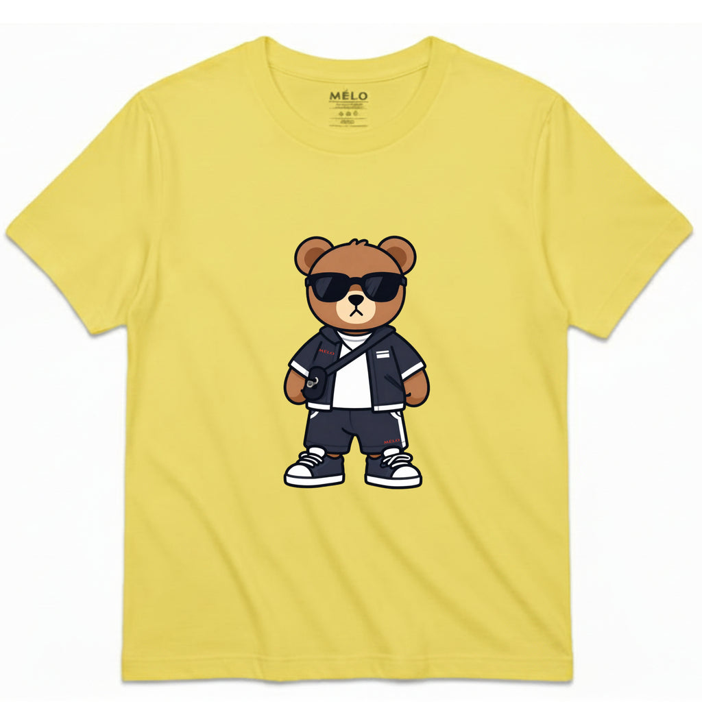 Classic Fit "Mélo Bear" Tee – by Mélo