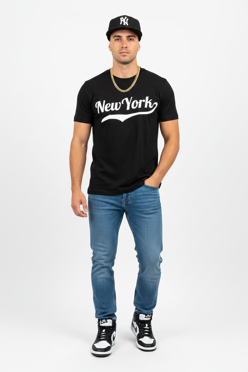 New York – Black – Signature Fit – NY Snapback