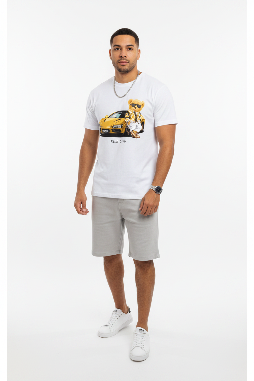 Rich Club Tee – Model Shot