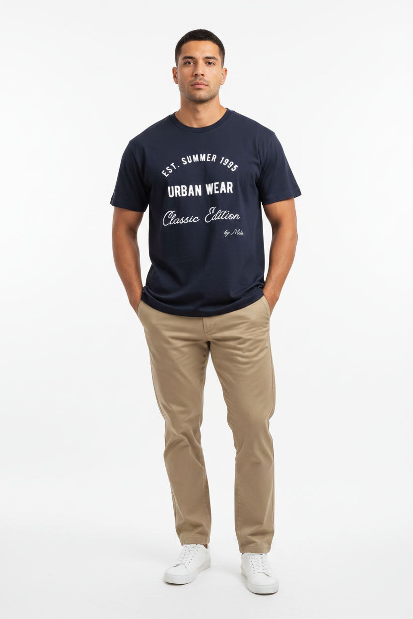 Urban Wear – Navy – Latino Model